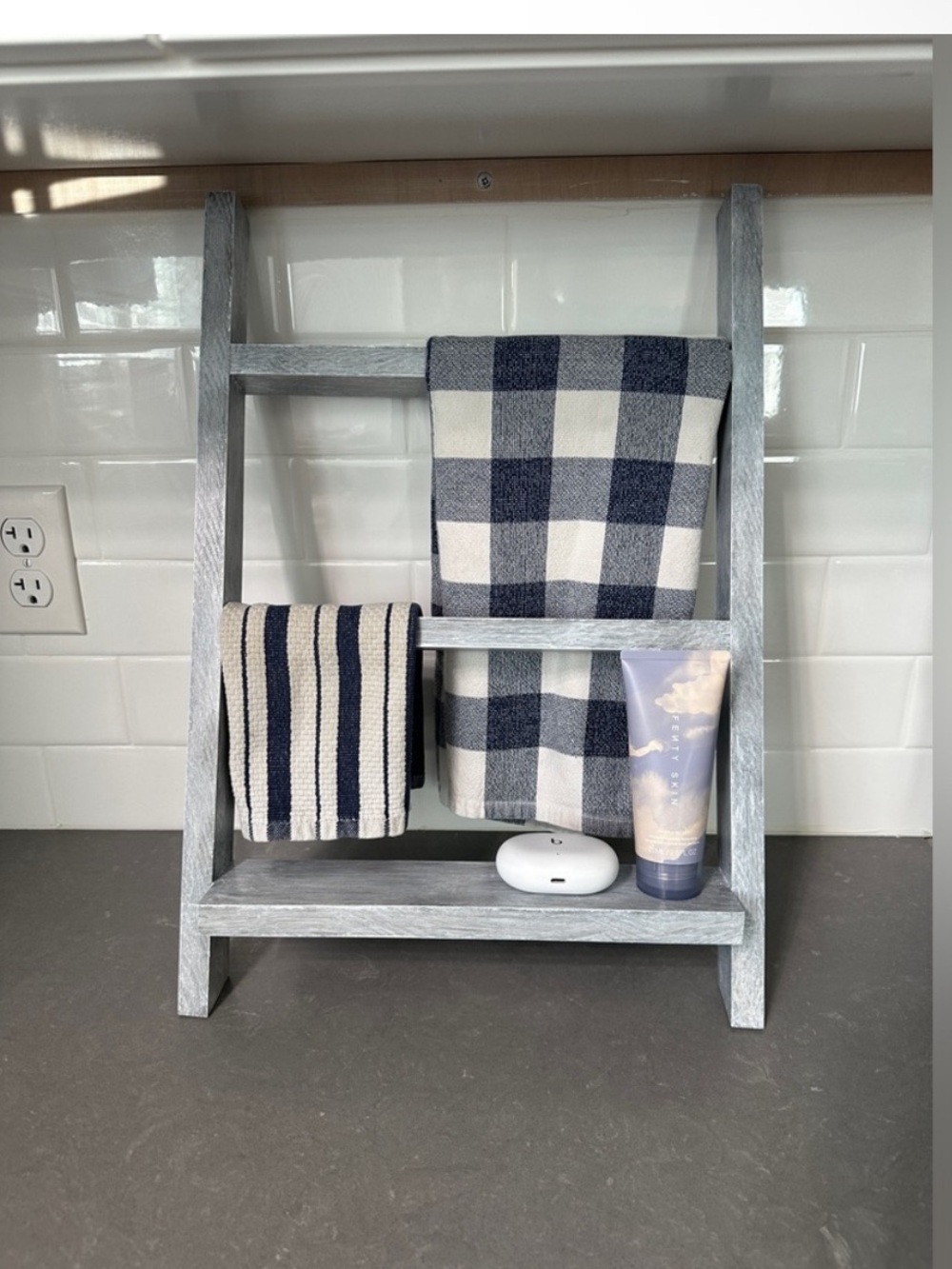 Handmade Farmhouse Style Countertop
Ladder - Kitchen Decor / Home Decor